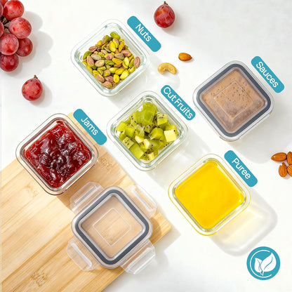 Vtopmart 10 Pack 35oz Glass Food Storage Containers with Lids, Meal Prep Containers, Airtight Reusable Lunch Container Set, Safe for Oven, Microwave, Freezer, and Dishwasher, Grey