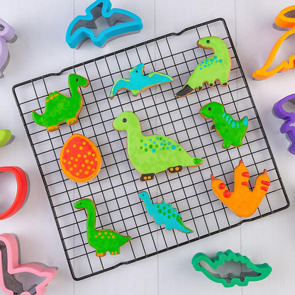 Fruit Cutters Shapes for Kids 22 Pcs, Mini Cookie Cutters Set, Vegetable Cutter with Food Picks