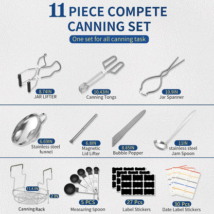 Canning Supplies Starter Kit,Canning Kit Set for Beginners