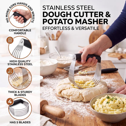 Willinglong 10 Pcs Pie Baking Tools Set, 10" Ceramic Dish & Pastry Kit