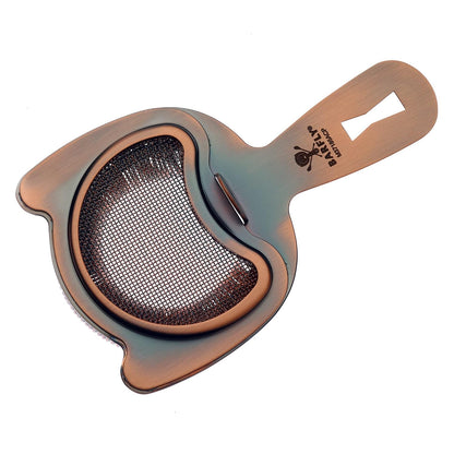 Barfly Fine Mesh Spring Strainer, Black