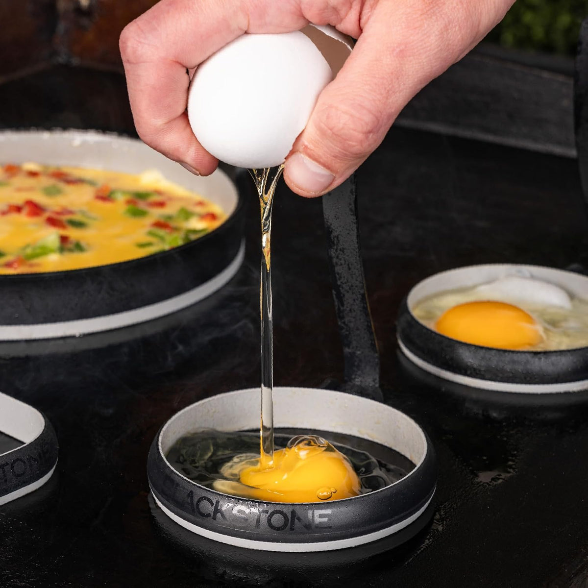 Blackstone® Egg & Omelet Ring Kit, 7 Piece Accessory Set