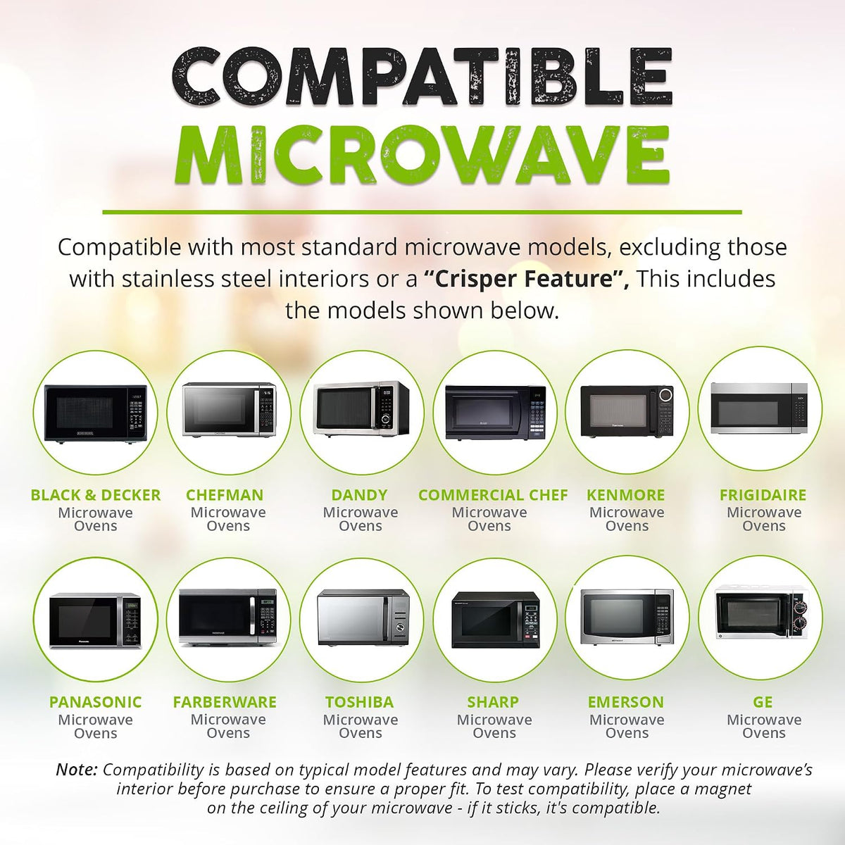 HOVER COVER Magnetic Microwave Splatter Cover - 12-Inch Collapsible - Gray