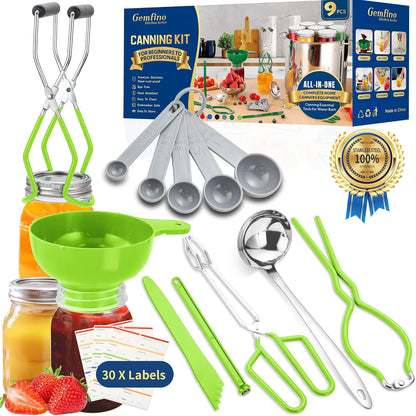 Canning Supplies Starter Kit,Canning Kit Set for Beginners