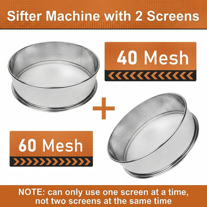 Sidasu Automatic Vibrating Sieve Shaker–40&60 Mesh Flour Sifter