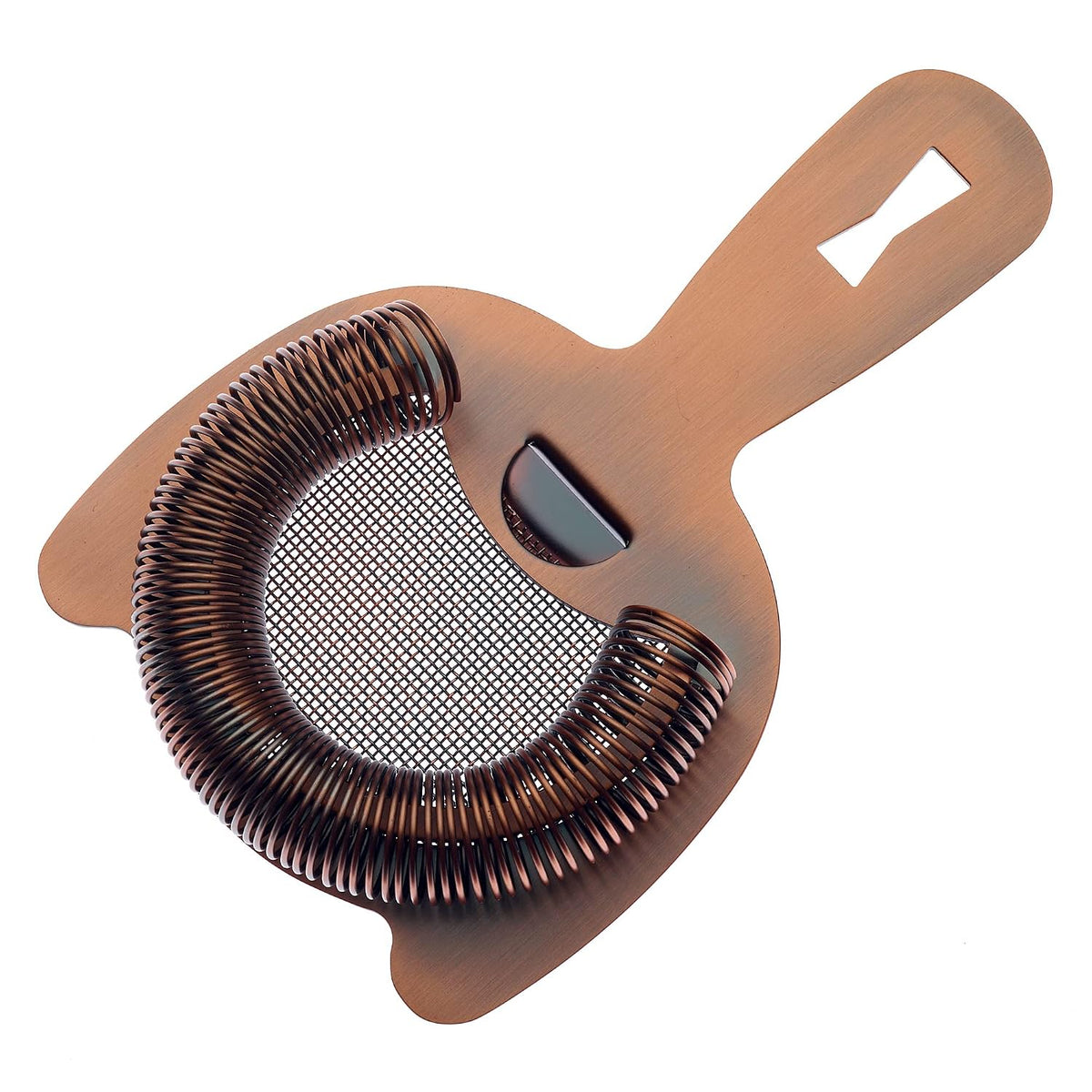 Barfly Fine Mesh Spring Strainer, Black