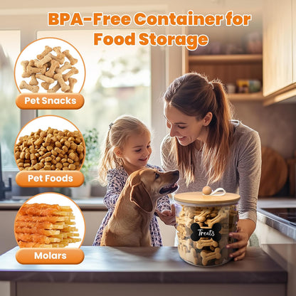 HOYTAMDA 25-40Lbs Rice Container,Collapsible Airtight Food Storage Containers with Wheels,Handle,Rice Storage Container with Small Bin and Scoop,Rice Dispenser for Flour Sugar Cereal Grain Dog Cat
