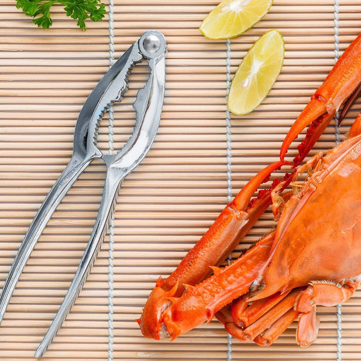 12 Pcs Crab Crackers and Tools, Lobster Crackers, Seafood Cracker Tools