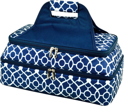 Picnic at Ascot Original Insulated Double Layer Thermal Food and Casserole Carrier- keeps Food Hot or Cold- Designed & Quality Approved in the USA