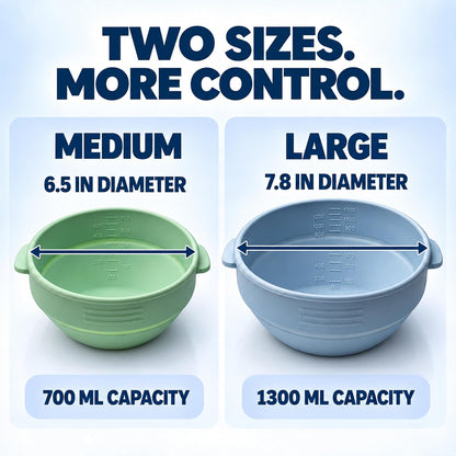 Collapsible Pizza Dough Proofing Containers with Lids, 4-Pack