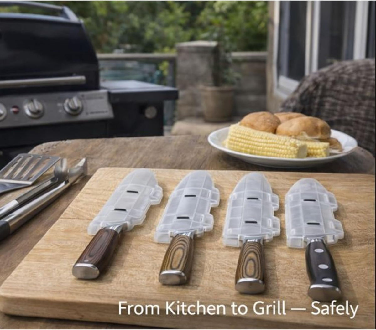 Blade Guard™ 6'' Locking Kitchen Knife Blade Protector
