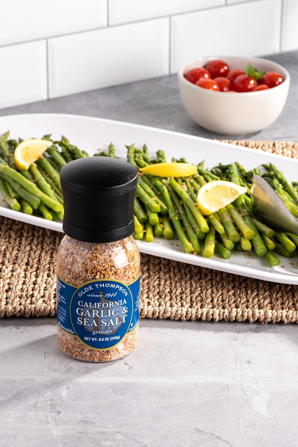 Olde Thompson Himalayan Pink Salt Grinder, 10 Ounce
