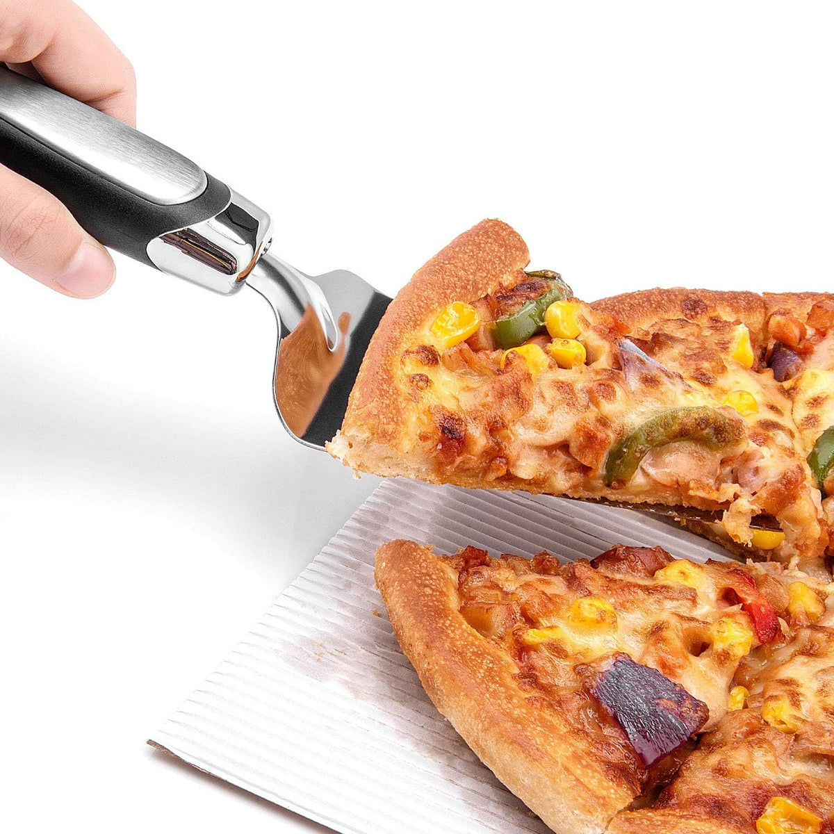 2PCS Pie Cutter and Server, Stainless Steel Pie Cutter For Desserts
