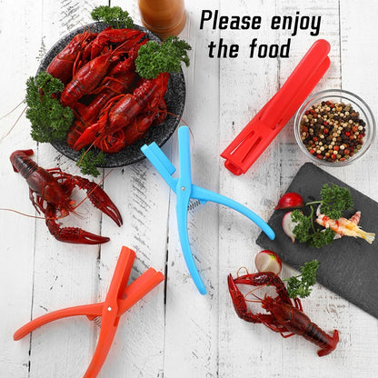 Crawfish Peeler, Crawfish Shucker, Crawfish Sheller Tool for Peeling Cooked Shrimp Tails, Universal Crayfish Shelling Device, Shrimp Peeler Seafood Tool Portable Lightweight Kitchen Gadgets(Red） (3)