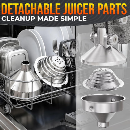 NADOBA Lemon Squeezer and Lime Squeezer, Max Extraction Citrus Hand Juicer