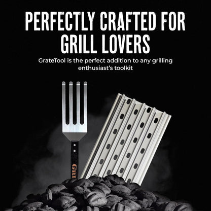 GrillGrate The Grate Tool - Spatula - Grill Accessory for GrillGrates and Sear Grate