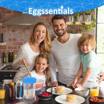 Eggssentials Pancake Batter Dispenser with Squeeze Handle Pancake Dispenser