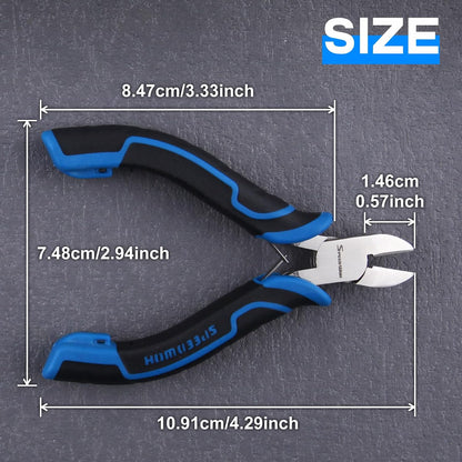 SPEEDWOX Long Reach Bent Needle Nose Pliers With Smooth Jaw Angled Needle Nose Pliers For Jewelry Making Fish Bone Pliers Tweezers Bent Chain Nose Pliers For Wire Bending And Small Object Gripping