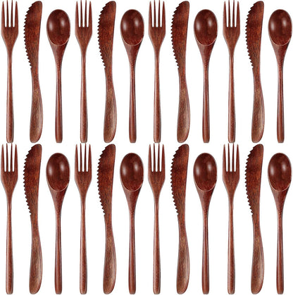 Travel Utensils Set with Case Reusable Stainless Steel Silverware Flatware Set 9 Pcs Portable Cutlery Eating Utensils Set for Lunch Boxes Workplace Camping School, Dishwasher Safe (Multi)