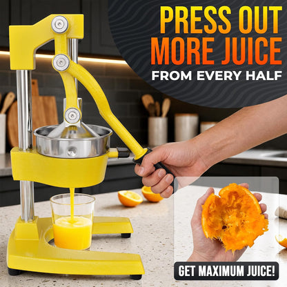 NADOBA Lemon Squeezer and Lime Squeezer, Max Extraction Citrus Hand Juicer