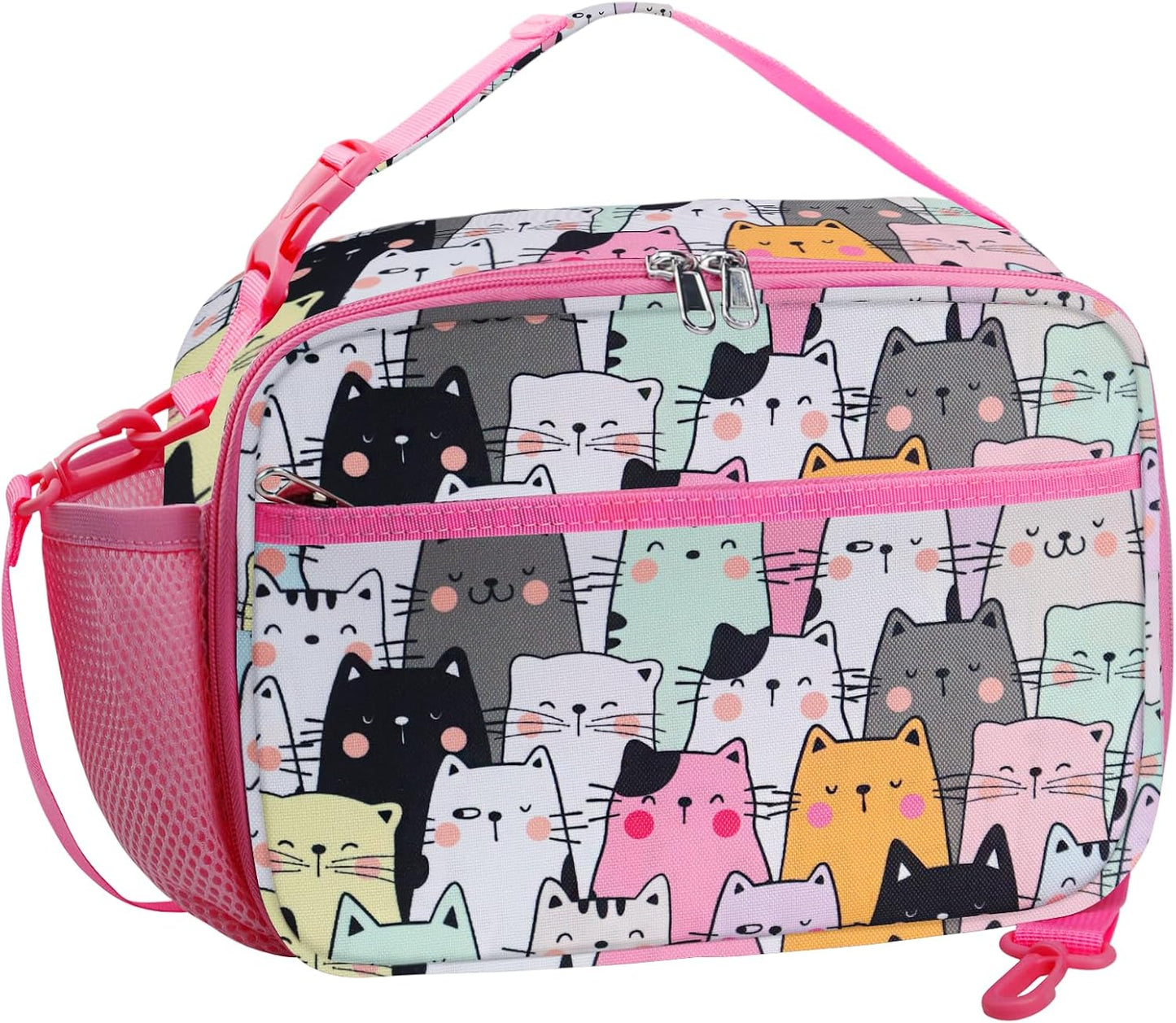 RLGPBON Kids Lunch Bag,Insulated Lunch Box for Girls,Lunch Bag Toddler Teen,School Daycare Cute Travel bags