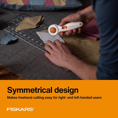 Fiskars 45mm Loop Rotary Cutter for Fabric, Arts, Crafts, Sewing