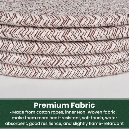 8 Inch Trivets for Hot Dishes, Hot Pots and Pans, 6 Pcs