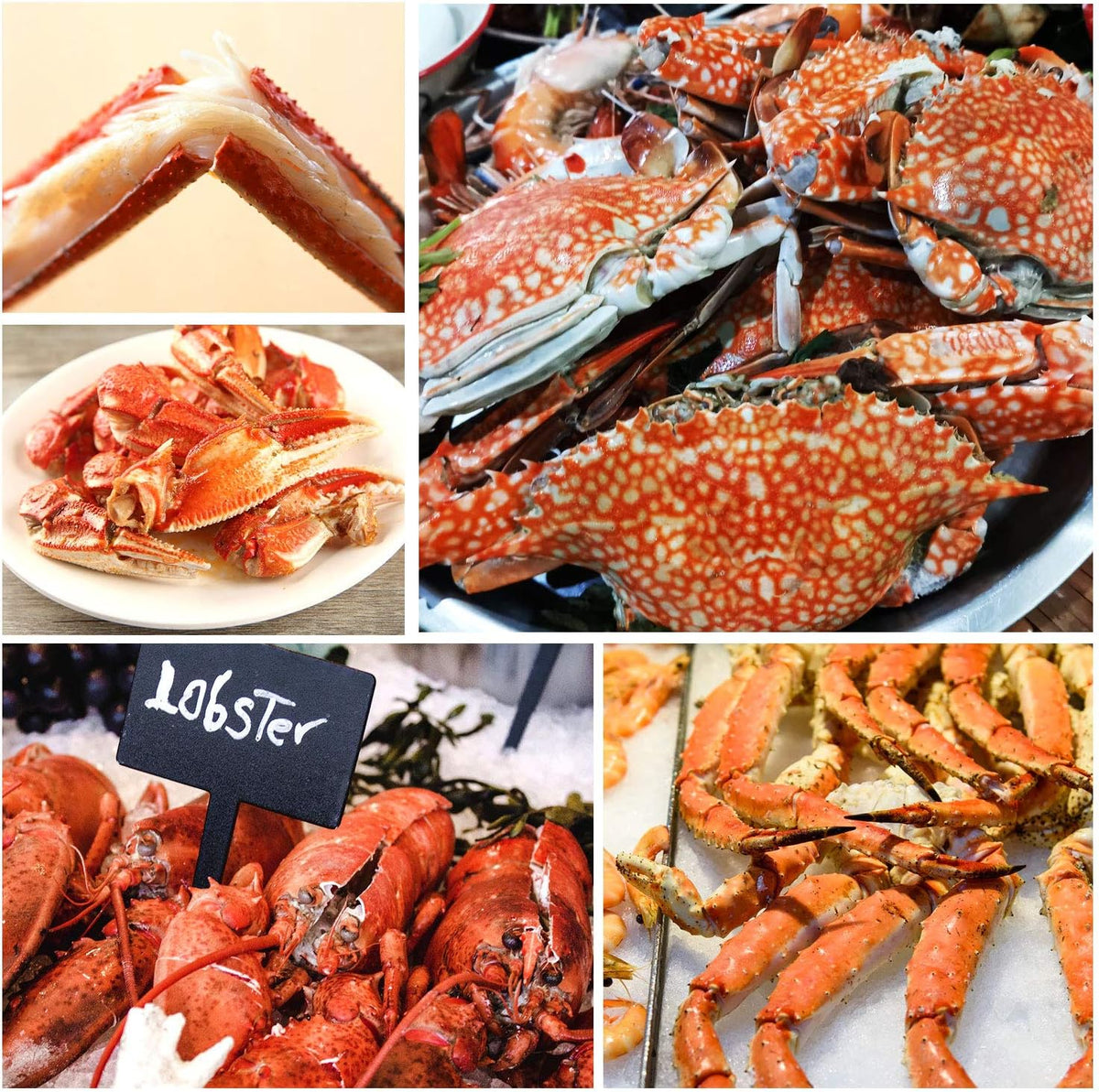 12 Pcs Crab Crackers and Tools Set, Crab Crackers Sets, Lobster Crackers
