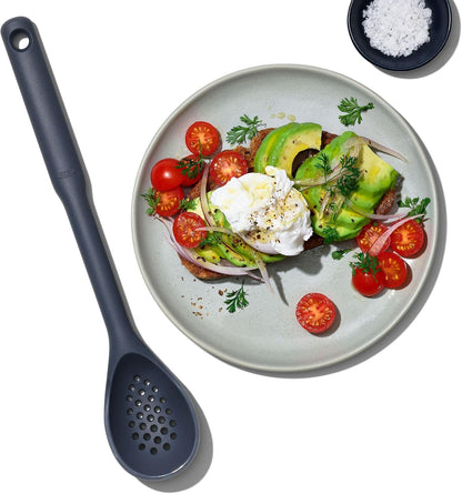OXO Good Grips 3-Piece Silicone Utensil Set, Gray, One size