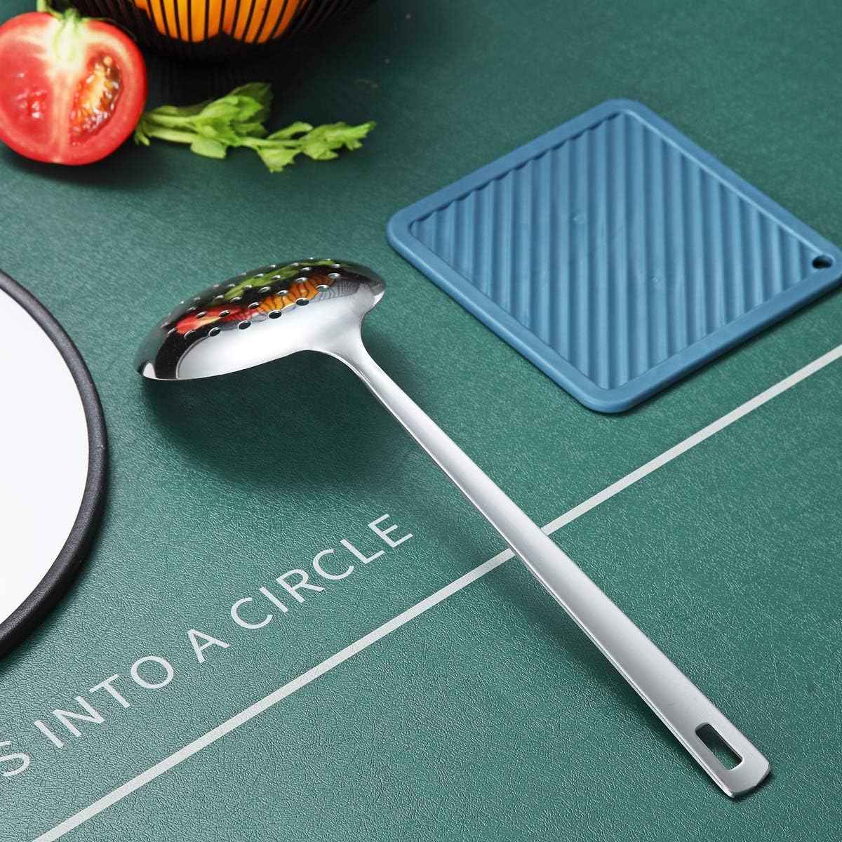 Stainless Steel Spatulas, Berglander Slotted Turner, Metal Turner For Cooking, Kitchen For Nonstick Cookware, Barbecue Spatulas, Dishwasher Safe, Easy to Clean