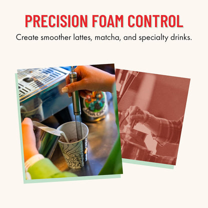 Baristir by Gosh That's Good | Barista Mixing Tool - Coffee, Matcha & Tea