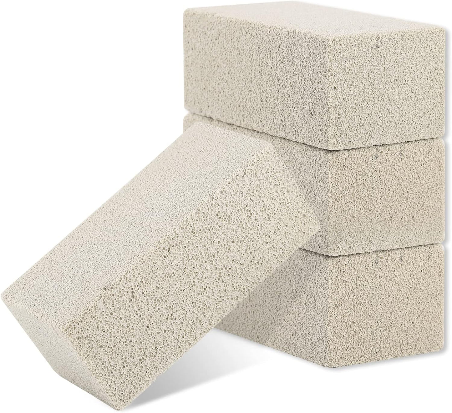 Blackstone Griddle Cleaning kit 16 Pcs, Heavy Duty Grill Cleaning Stone Bricks with Handle,Griddle Scrubber Scouring Pads with Handle and 6" Grill Scraper,Griddle Cleaner Brush Set for Flat Top
