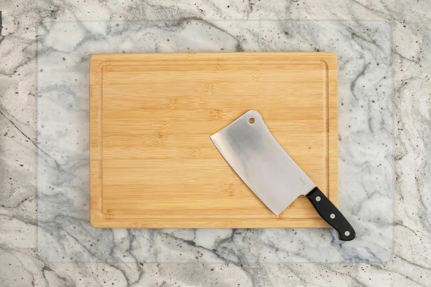 GASARÉ, Extra Large, Thick, Silicone Mat for Kitchen Counter, Heat Resistant Mat, Countertop Protector, Non-Slip, Easy to Clean, Cuttable, 25 x 17 Inches, Black