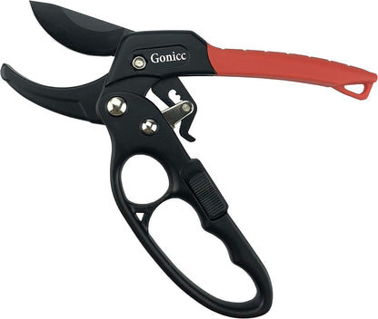 gonicc 8" Professional Premium Bypass Titanium Pruning Shears(GPPS-1003)