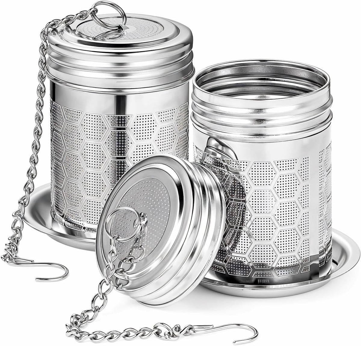 2 Pack Tea Infusers For Loose Tea, 304 Stainless Steel, 2 Inch