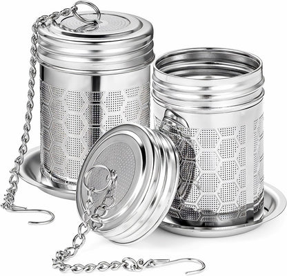 2 Pack Tea Infusers For Loose Tea, 304 Stainless Steel, 2 Inch