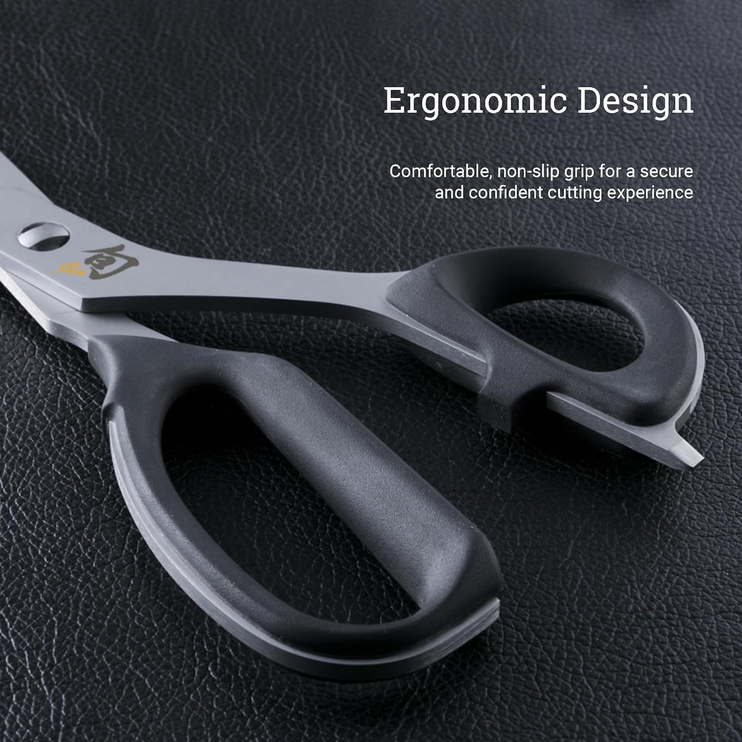 Shun Kitchen Shears, 22.6 cm, Heavy Duty Cooking Scissors, Durable 420J2 Stainless Steel, Detachable Blades for Easy Cleaning, Multi Purpose Kitchen Shears for Professional and Home Chefs