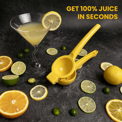 8.7" Lemon Squeezer Combo, Manual Citrus Juicer for Limes & Lemons
