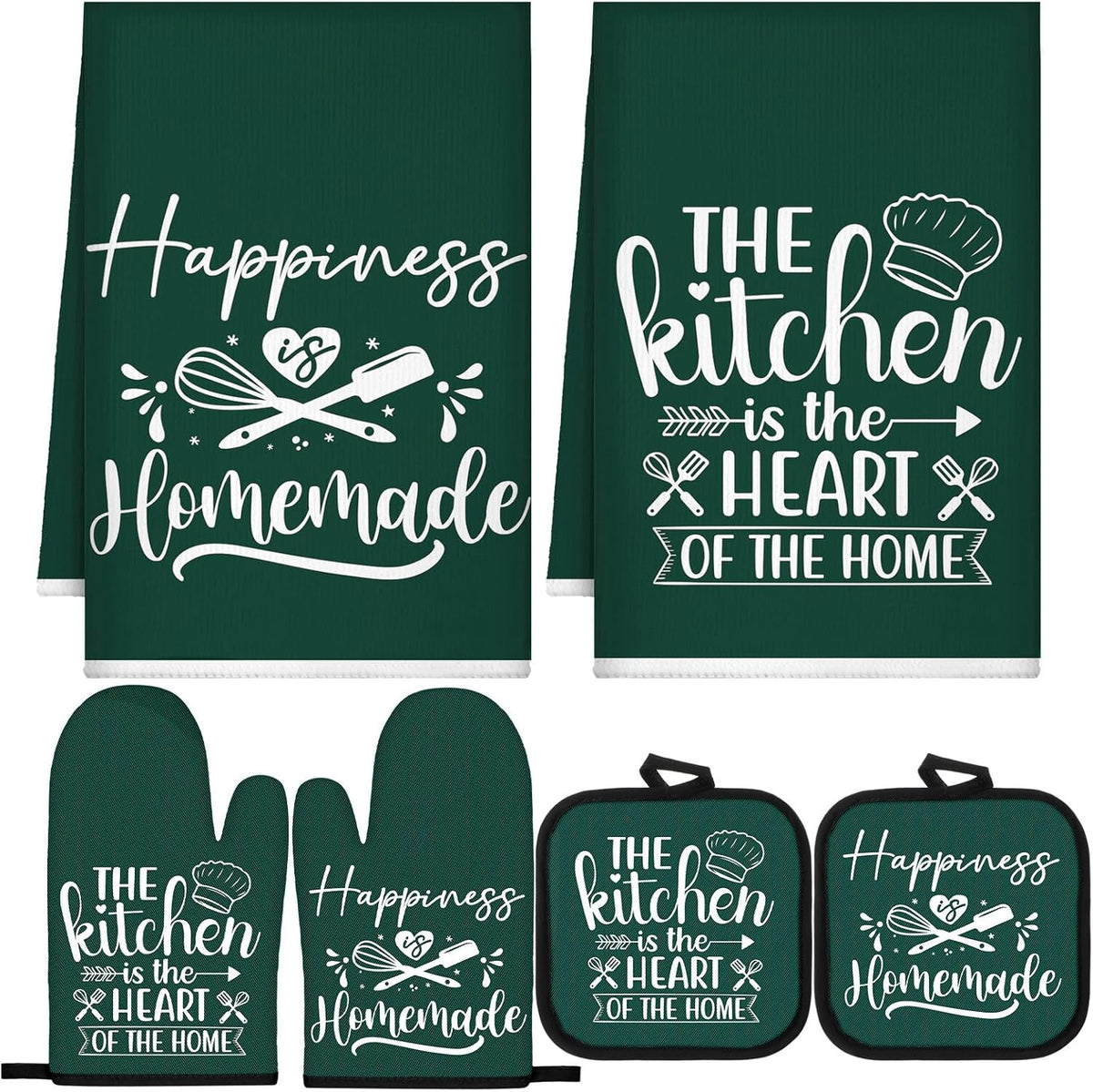 Sratte 6 Pcs Farmhouse Kitchen Decor Accessories Set