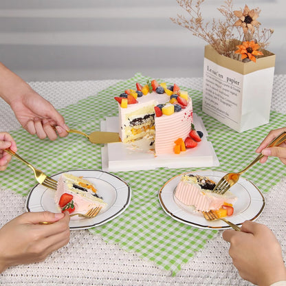 GoGeiLi Stainless Steel Wedding Cake Cutting Set