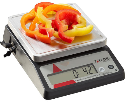 Taylor Digital Kitchen Food Scale 11 lb Max Capacity