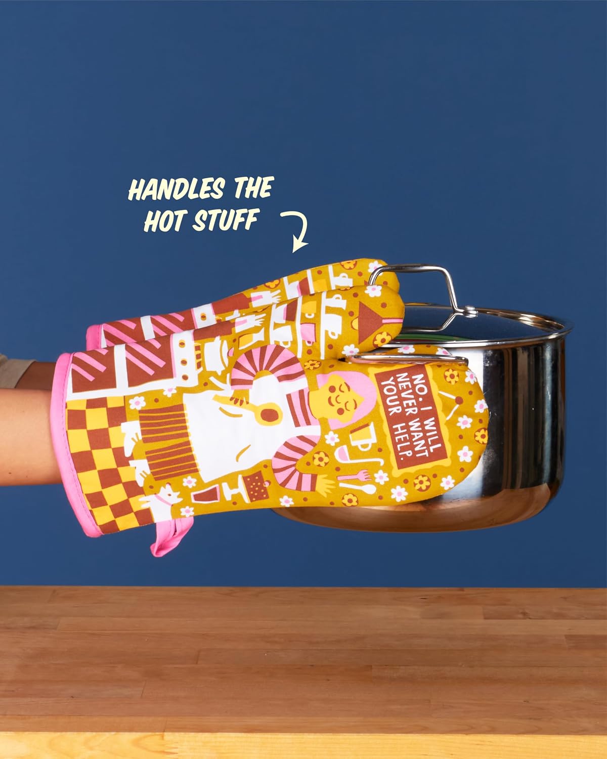 Blue Q Oven Mitts - Cute Kitchen Accessories & Kitchen Gifts - from Scratch