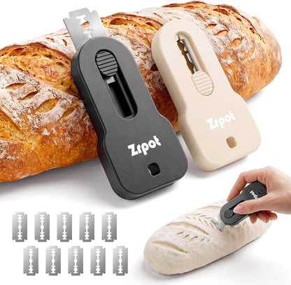 2 pcs Bread Lame, Extractable & Magnetic Sourdough Scoring Tool