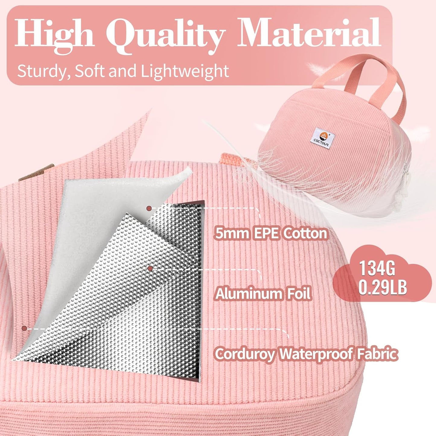 CaCTOUR Lunch Box for Women Girls Teens,Cute Lunch Box Cooler Bag, Portable Insulated Small Lunch Bag Women Reusable Corduroy Lunch Tote for Work/Travel/Picnic/School (Dog Green,Small)