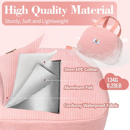 CaCTOUR Lunch Box for Women Girls Teens,Cute Lunch Box Cooler Bag, Portable Insulated Small Lunch Bag Women Reusable Corduroy Lunch Tote for Work/Travel/Picnic/School (Dog Green,Small)