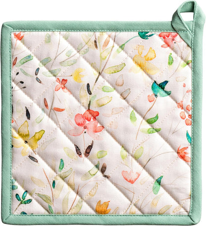 Maison d' Hermine Pot Holders 100% Cotton Potholders (8" x 8") - Colors A