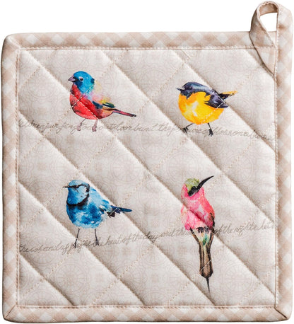 Maison d' Hermine Pot Holders 100% Cotton Potholders (8" x 8") - Colors B
