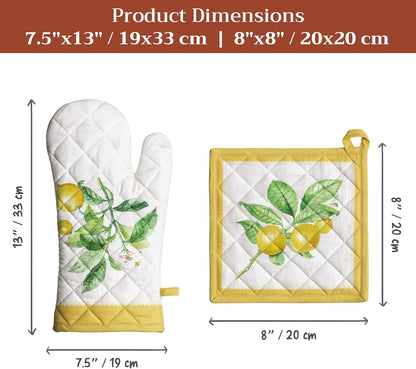 Maison d' Hermine Pot Holders 100% Cotton Potholders (8" x 8") - Colors B