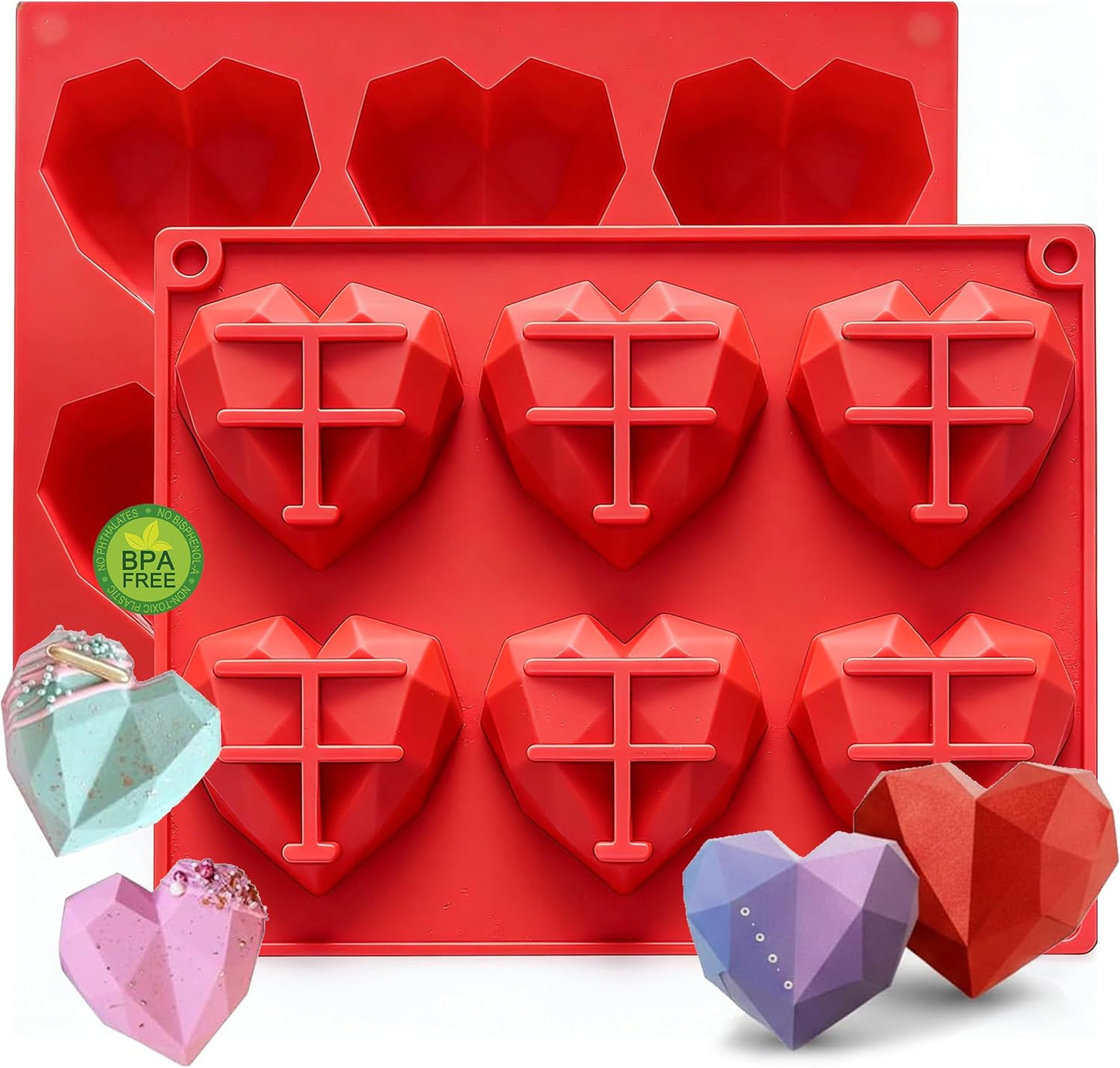Reusable Non-Stick Silicone Baking Cups, Food Grade BPA Free Cupcake Muffin Liners, Oven & Dishwasher Safe Easy Release, Multicolor Rainbow, 24 Pack, for Muffins Cupcakes