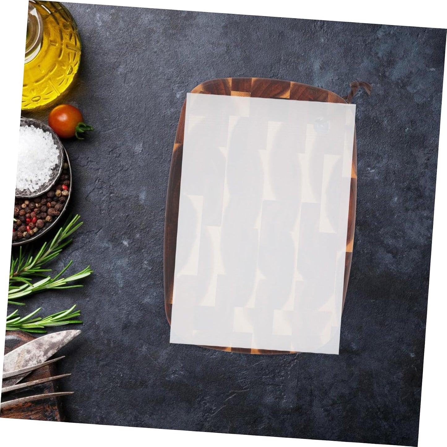 COLLBATH 1 Roll Cutting Board Mat Color Chopping Countertop Pad Function Cutting Mat Kitchen Cutting Board Mats Crafting Mat Disposable Kitchen Mat Kitchen Counter Mat White